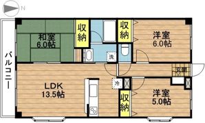 ステージア・ハセの間取り画像