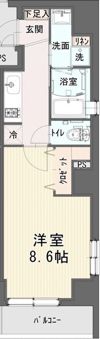 アークヒルズ横浜天王町（イースト）の間取り画像