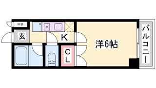 アルファコートの間取り画像