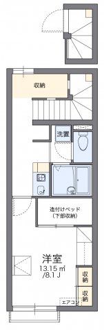 レオパレスリッチMの間取り画像