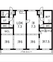 パークメゾン森本の間取り画像