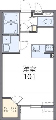 レオネクスト開戸の間取り画像