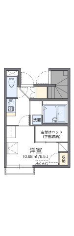 レオパレス大樹の間取り画像