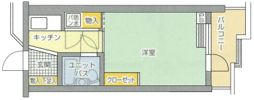 エムズ南林間の間取り画像