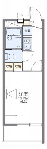 レオパレスハピネスの間取り画像