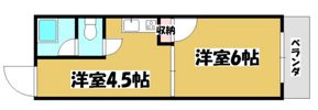 BAUHAUS竹屋町の間取り画像