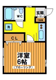 ハイツ松尾の間取り画像