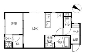 flowersの間取り画像
