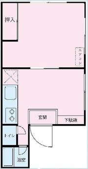 TKハイツの間取り画像