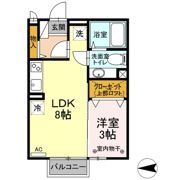 ブランシェ倉賀野の間取り画像