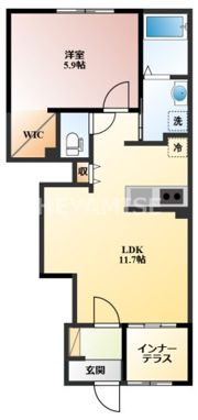 仮）諫早市真崎町新築アパートの間取り画像