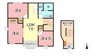 クール Aの間取り画像