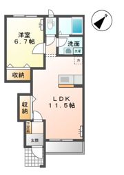 ルナハイツの間取り画像