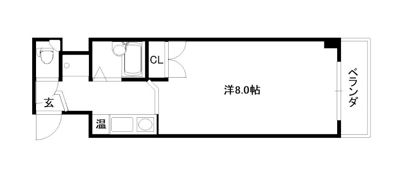 富士ラビット烏丸一条館の間取り画像