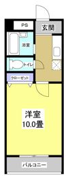 サンヴェール海老塚の間取り画像