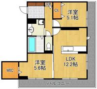 フース コーシェリの間取り画像