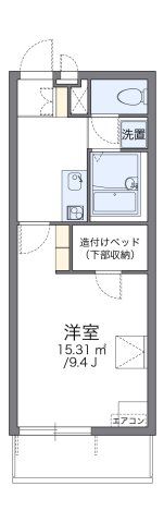 レオパレスサンロードの間取り画像