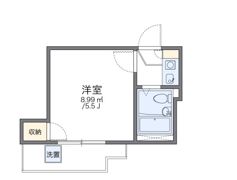 レオパレスさがみ野第8の間取り画像