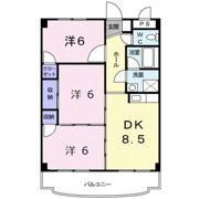 キャッスルエミネントの間取り画像