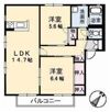 ディアス2000 B棟の間取り画像
