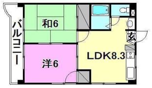 YTM中村の間取り画像