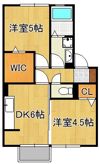 サンクラーズメゾンA棟の間取り画像