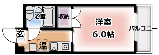 ハイツリンピアの間取り画像