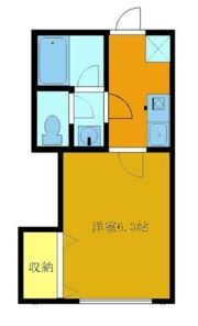 バンボハイツ弐号館の間取り画像