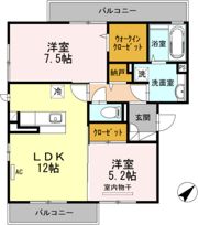 グランツの間取り画像