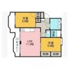 小嶺ハイツB棟の間取り画像