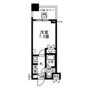 レジディア錦糸町の間取り画像