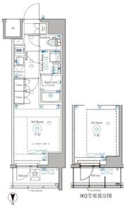 DIPS野方RESIDENCEの間取り画像