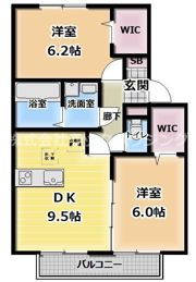 アムールの間取り画像