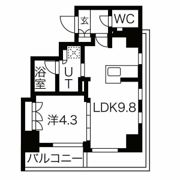 プラウド一番町一丁目の間取り画像