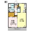 エメラルドグリーンの間取り画像