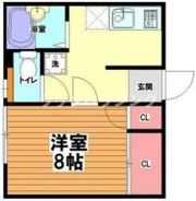 ソレイユ関大前の間取り画像