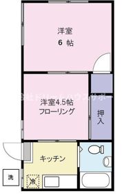石川アパートの間取り画像