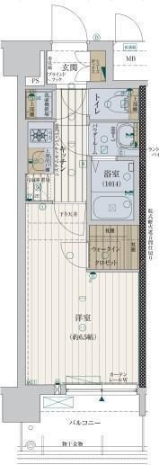 ファーストフィオーレ塚本リベルテの間取り画像