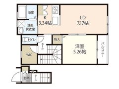 ルピナス Aの間取り画像