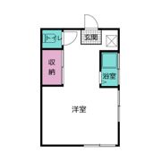 横山荘の間取り画像