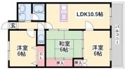 グリーンキャッスル南五葉の間取り画像