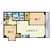 ダイヤモンドハイツの間取り画像
