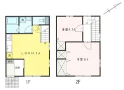ホワイトヒルズの間取り画像