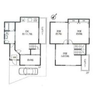 馬堀町2丁目戸建ての間取り画像