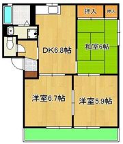 Vida Valuge A棟の間取り画像