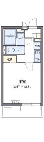 クレイノ花水木三番館の間取り画像