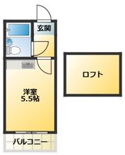 プラザ・ドゥ・モーリスC棟の間取り画像