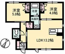 グランメール10の間取り画像