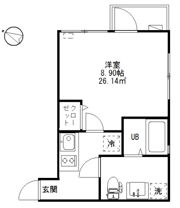 アーバンステージ池上B棟の間取り画像