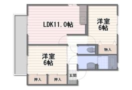 タッチアネックスB棟の間取り画像